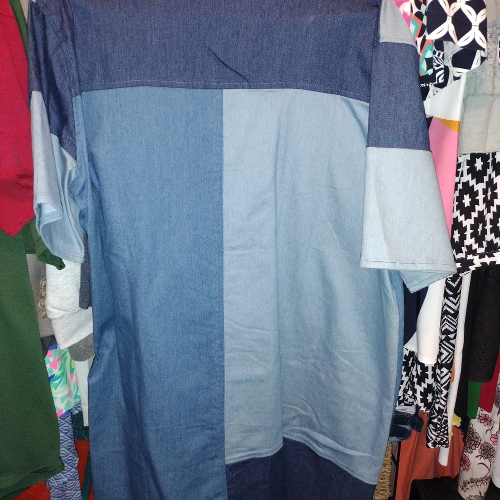 NWT denim dress - Picture 3 of 3